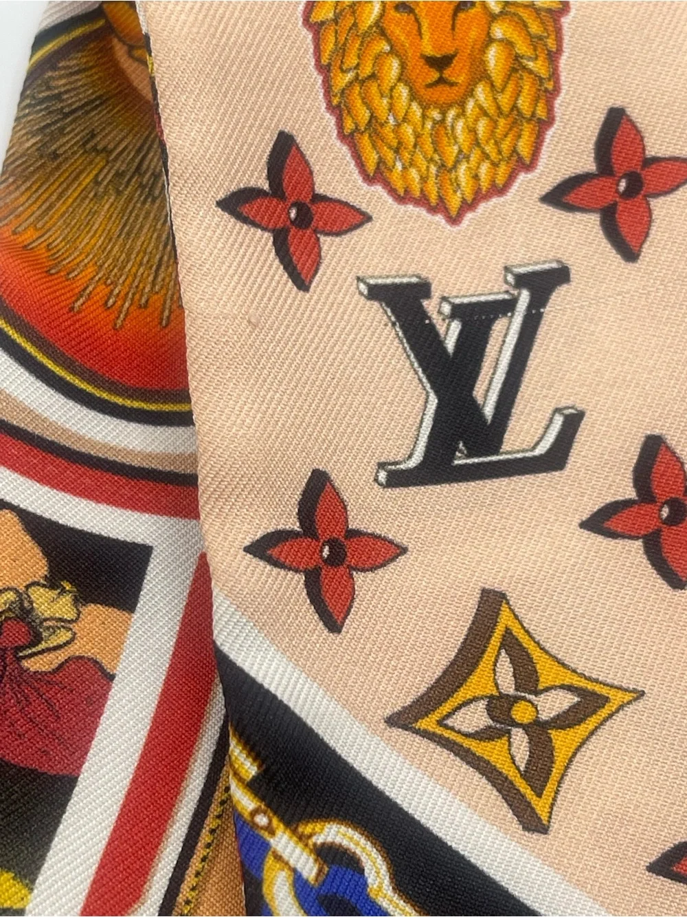 Louis Vuitton Astro Leo Bb Bandeau Neckerchief Scarf Wrap Limited Edition Rare